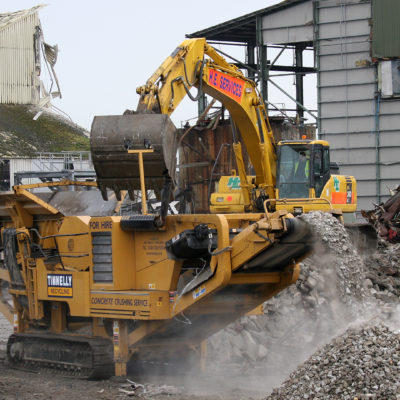 Did you know we offer Concrete Crushing on site?