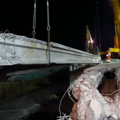 Demolition of Camlough Bridge – Flyover on A1 Bypass