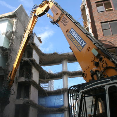 Demolition of Eircom Building, Dublin