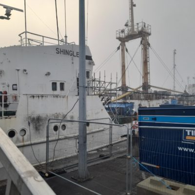 Smugglers ship due to be sunk – Asbestos removed by Tinnelly Group