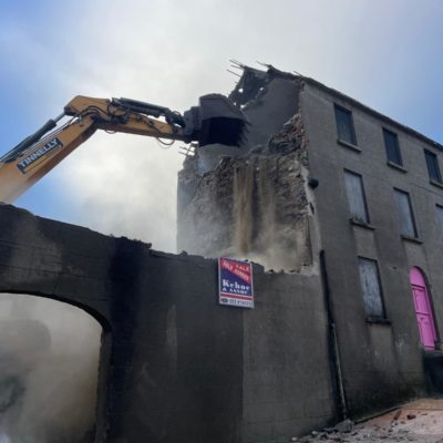 Demolition of Former Irish Street Stores, Wexford